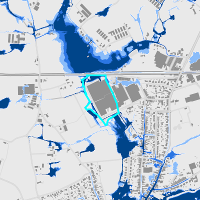 Overstromingsgevoelig (pluviaal)