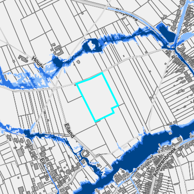 Overstromingsgevoelig (pluviaal)