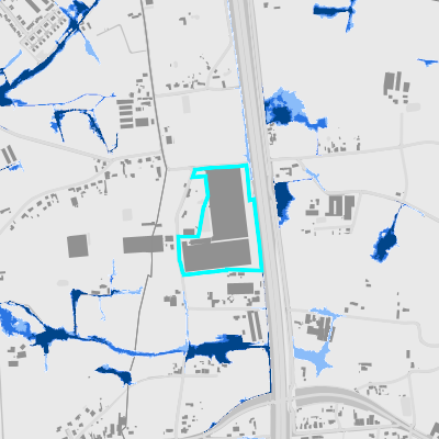 Overstromingsgevoelig (pluviaal)