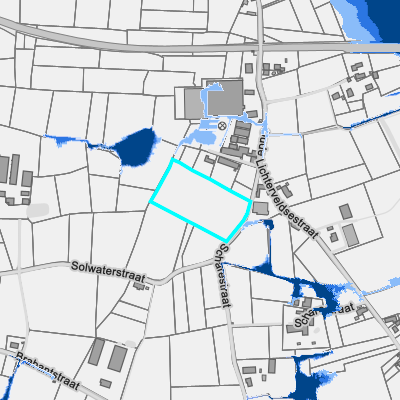 Overstromingsgevoelig (pluviaal)