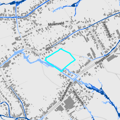 Overstromingsgevoelig (pluviaal)