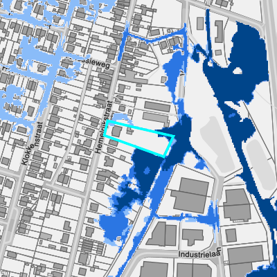 Overstromingsgevoelig (pluviaal)