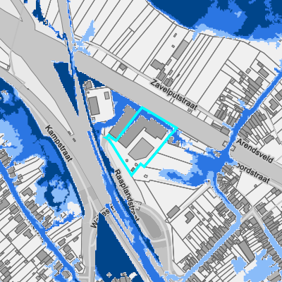 Overstromingsgevoelig (pluviaal)