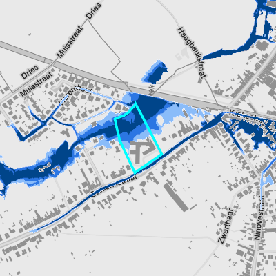 Overstromingsgevoelig (pluviaal)