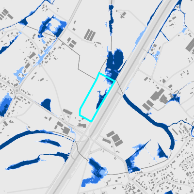 Overstromingsgevoelig (pluviaal)