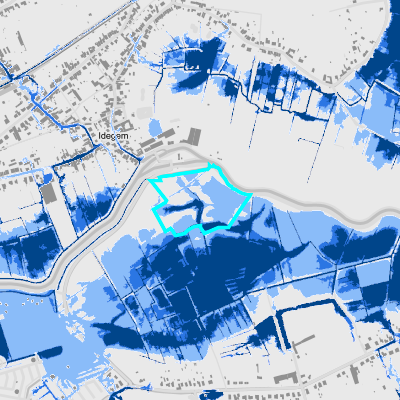 Overstromingsgevoelig (pluviaal)
