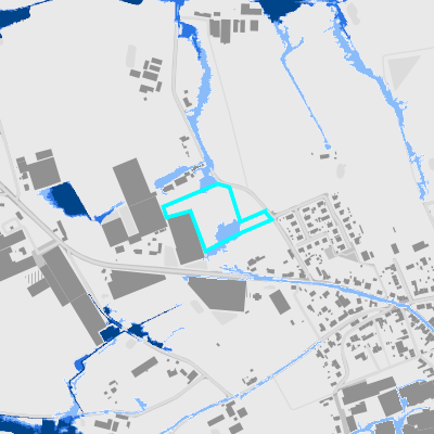 Overstromingsgevoelig (pluviaal)