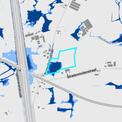 Overstromingsgevoelig (pluviaal)