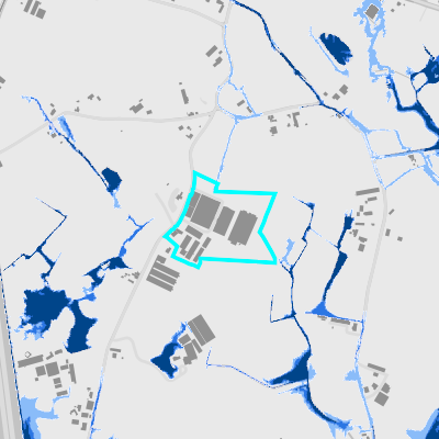 Overstromingsgevoelig (pluviaal)