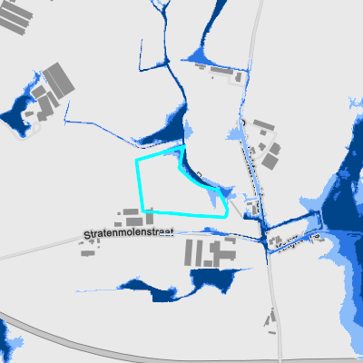 Overstromingsgevoelig (pluviaal)