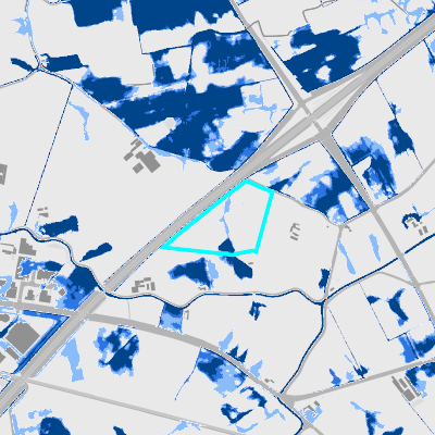 Overstromingsgevoelig (pluviaal)