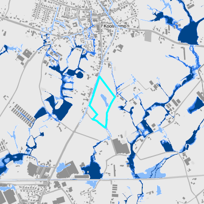 Overstromingsgevoelig (pluviaal)