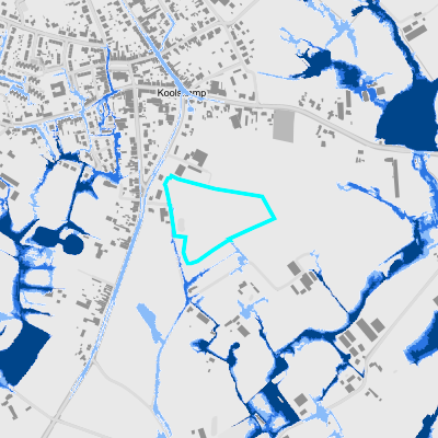 Overstromingsgevoelig (pluviaal)