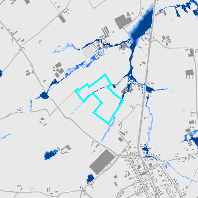 Overstromingsgevoelig (pluviaal)
