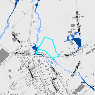 Overstromingsgevoelig (pluviaal)