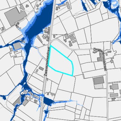 Overstromingsgevoelig (pluviaal)