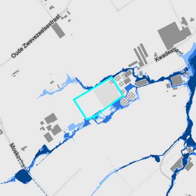 Overstromingsgevoelig (pluviaal)