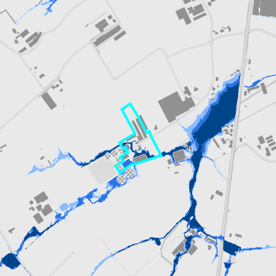 Overstromingsgevoelig (pluviaal)