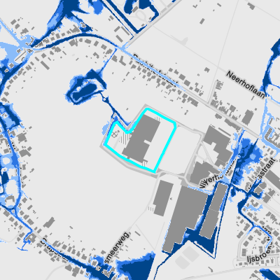 Overstromingsgevoelig (pluviaal)