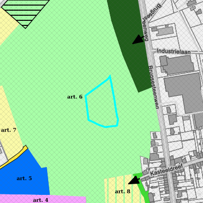 Ruimtelijke uitvoeringsplannen (RUP)