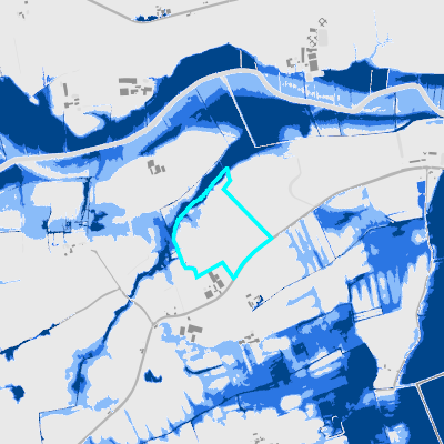 Overstromingsgevoelig (pluviaal)