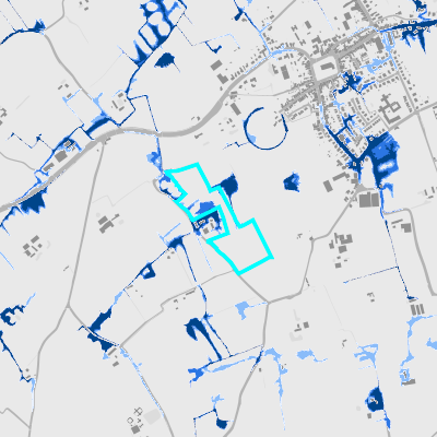 Overstromingsgevoelig (pluviaal)