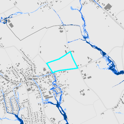 Overstromingsgevoelig (pluviaal)