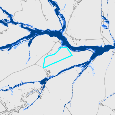 Overstromingsgevoelig (pluviaal)