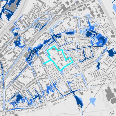Overstromingsgevoelig (pluviaal)