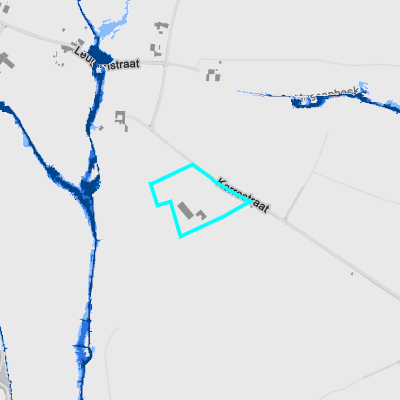 Overstromingsgevoelig (pluviaal)