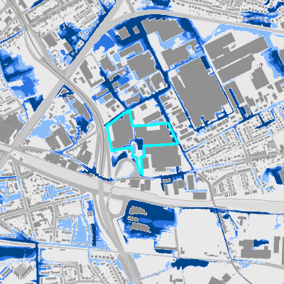 Overstromingsgevoelig (pluviaal)