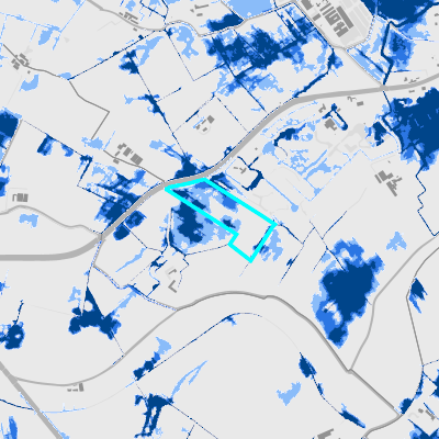 Overstromingsgevoelig (pluviaal)