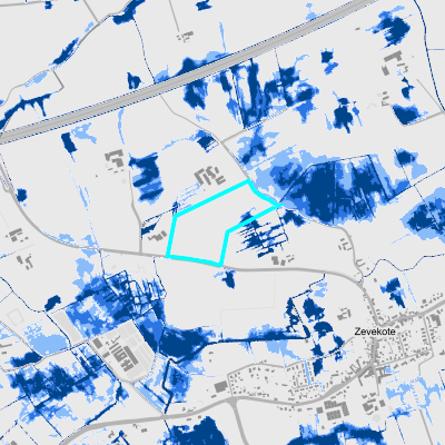 Overstromingsgevoelig (pluviaal)