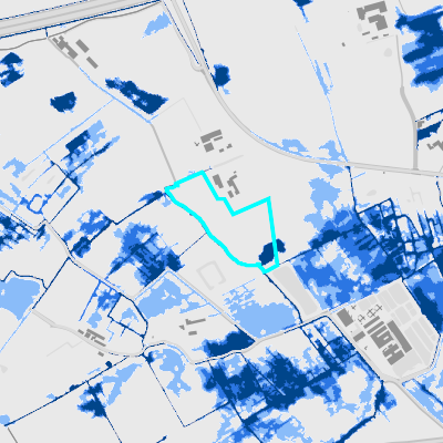 Overstromingsgevoelig (pluviaal)