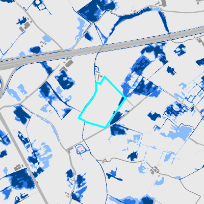 Overstromingsgevoelig (pluviaal)