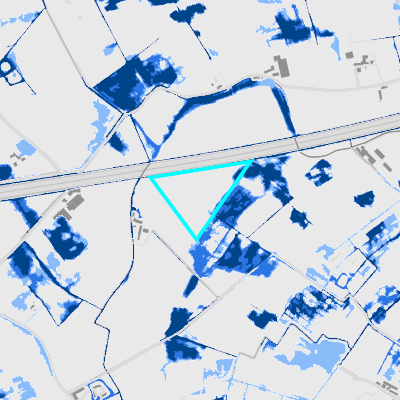 Overstromingsgevoelig (pluviaal)