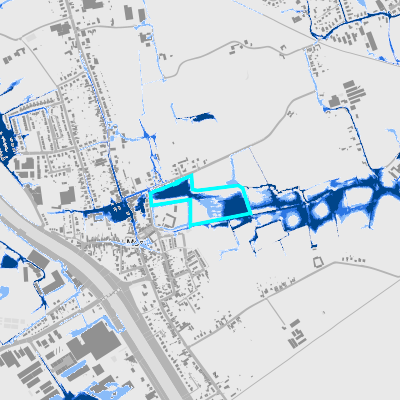 Overstromingsgevoelig (pluviaal)