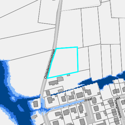Overstromingsgevoelig (pluviaal)