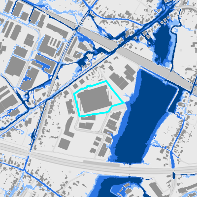 Overstromingsgevoelig (pluviaal)