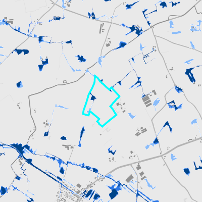 Overstromingsgevoelig (pluviaal)