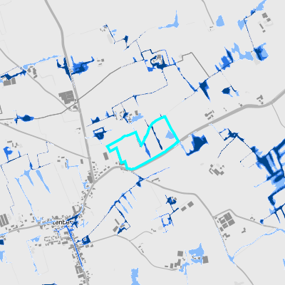 Overstromingsgevoelig (pluviaal)