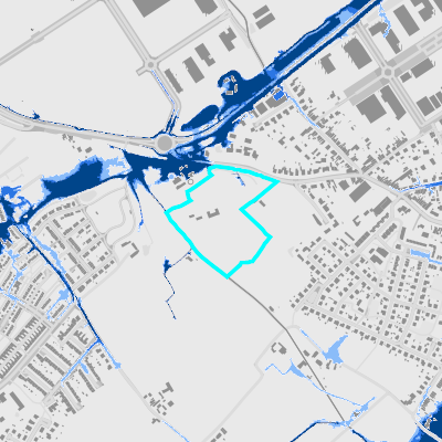 Overstromingsgevoelig (pluviaal)