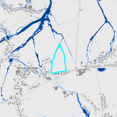 Overstromingsgevoelig (pluviaal)