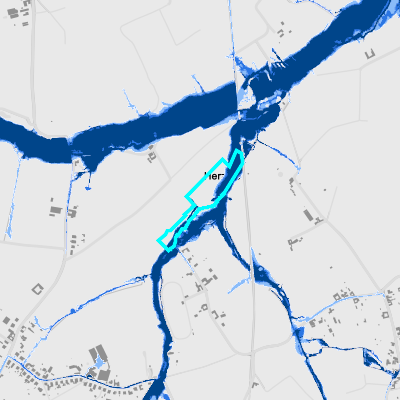 Overstromingsgevoelig (pluviaal)