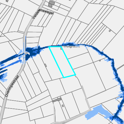 Overstromingsgevoelig (pluviaal)