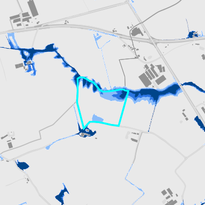 Overstromingsgevoelig (pluviaal)