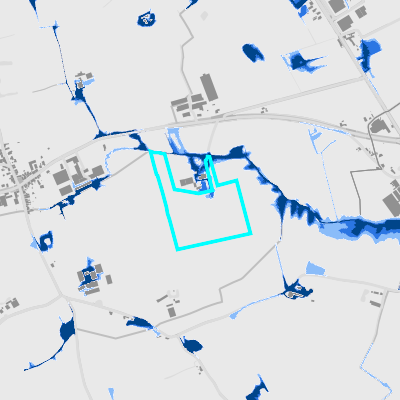 Overstromingsgevoelig (pluviaal)