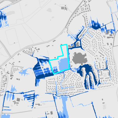 Overstromingsgevoelig (pluviaal)