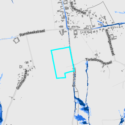 Overstromingsgevoelig (pluviaal)