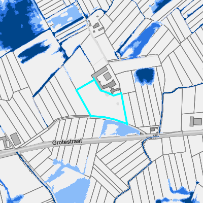 Overstromingsgevoelig (pluviaal)